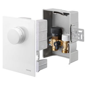 Thermostaat en interne retourtemp.regeling Unibox T-RTL wit