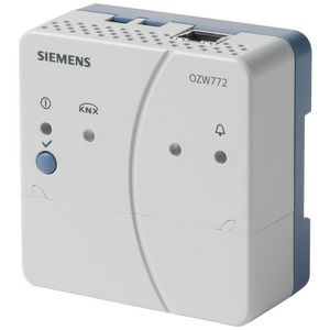 Webserver voor 4 Synco 700 regelaars OZW772.4