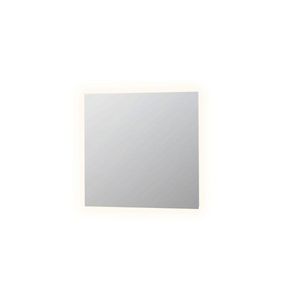Spiegel SP5 op alu frame indirecte led verlichting rondom en sensorschakelaar 800x900mm alu