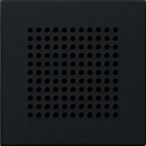 Afdekking luidspr. System 55 zwart m