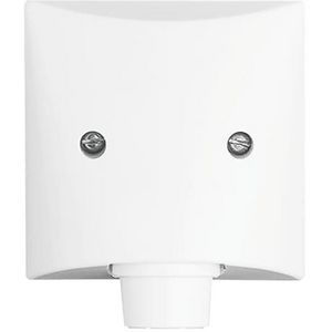 Centraalplaat inb draag afdekking zwakstr IP44 A-w alpinwit (2133-34)