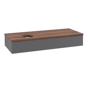 Wastafelonderkast Antao 1200x190x500mm Antr. Matt Lacquer K11112GK