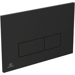 Bedieningspaneel mechanische bediening smartflush mat zwart