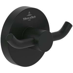 Dubbele handdoekhaak  Elements - Tender Matt Black