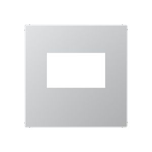 Afdekking A500 alu. voor USB laadcontactds.