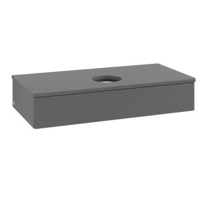 Wastafelonderkast Antao 1000x190x500mm Antr. Matt Lacquer L09110GK