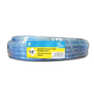 Rol a 30m. condensslang PVC (vinyl) transparant versterkt 5/8" (15mm)