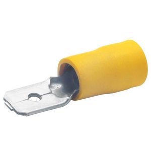 Vlaksteker geel 6mm² 850 VVE=100