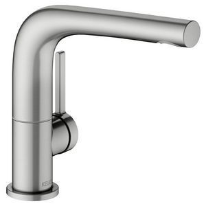 1-hendel wastafelmengkraan 150/afvoergarnituur Draaib.rvs finish