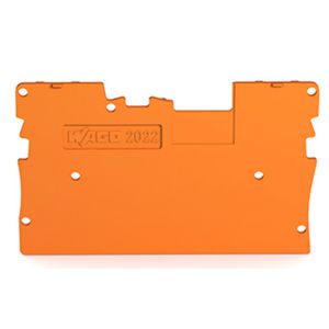 Afsluitplaat 1 mm dik grijs 2022-1691 VVE=25