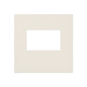 Centraalplaat glanzend wit RAL1013 thermoplast