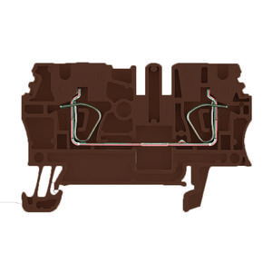 Doorvoerklem brown 2.5mm2 1683300000 VVE=100