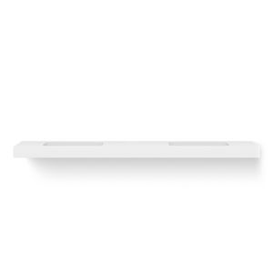 Solid WASHBASIN SOLO 200x46cm Solid Surface met 2 wasbakken 500mm