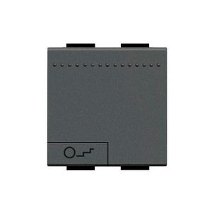 Wipschakelaarmet trap symbool 2 mod. antraciet Livinglight