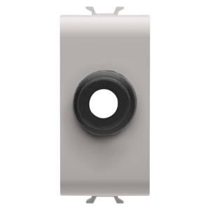 CABLE OUTLET-1 MODULE-NATURAL SATIN BEIGE-CHORUSMART