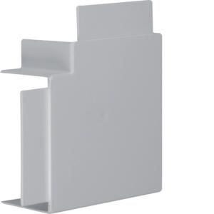 Vlakke hoek voor goot 60x110mm LF/FB grijs