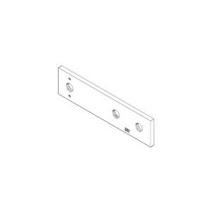 Rozet DB logo 60x120x12,5mm chr