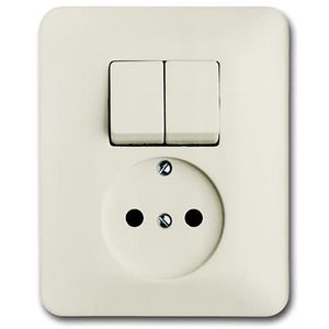 Combinatie schakelaar serie vpl inb SI creme