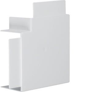 Vlakke hoek voor goot 60x110mm LF/FB lichtgrijs
