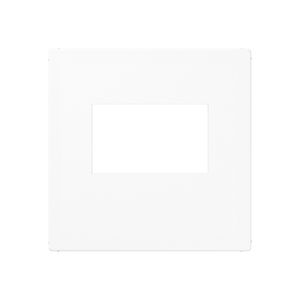 Centraalplaat thermoplast alpin wit AS500