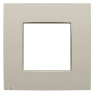 Enkelvoudige afdekplaat Niko Intense sand textured