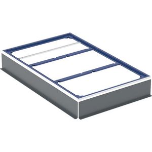 Installatieframes voor douchevloer 150–180cm voor tien steunpoten: 160x100cm