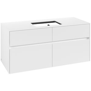 Wastafelonderkast Collaro 1200x548x500mm Wh.Matt C11200MS