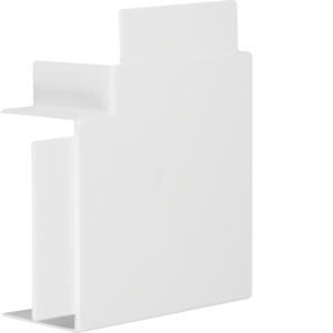 Vlakke hoek voor goot 60x110mm LF/FB verkeerswit