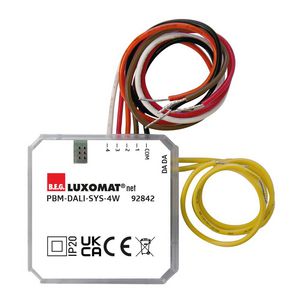 Drukknopinterface VZ wit IP20 DALI-SYS 4Kanaal