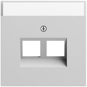 Afdekking 30° + TK v. draagring MJ 2-voudig System 70 gris m(gel.)