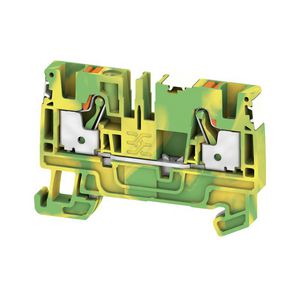 Aardklem PE PUSH IN groen/geel 4mm² 800V 2674800000 VVE=50