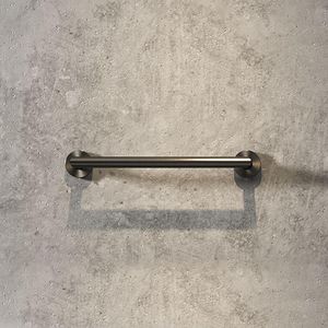 Badgreep 300mm zwart geborsteld NEMOX BRUSHED BLACK METAL