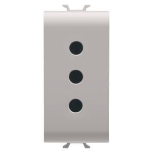 ITALIAN STANDARD SOCKET-OUTLET 250V ac-2P+E 10A-P11-1 VVE=12