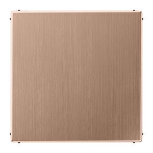 Afdekking blind klembevestiging LS brons