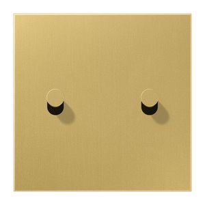 Afdekking LS1912 messing klas.2x hevel kegel