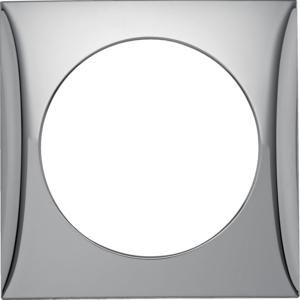 Afdekraam 1-v berker Integro flow chroom glans gelakt