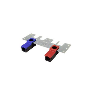 Wall box 2 paar blauw/rood 1/2" Fx16mm schroef