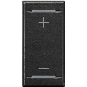 Wipschakelaar antraciet Dimmer Axolute VVE=10