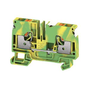 Aardklem PE PUSH IN groen/geel 6mm² 800V 2674890000 VVE=50