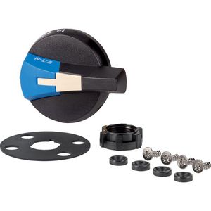 Draaigreep voor hangslotvergrendeling zwart/blauw