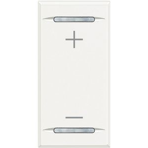 Wipschakelaar Dimmer wit 1 module Axolute VVE=10