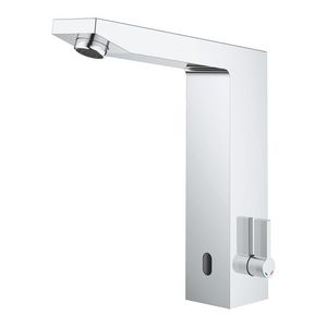 Eurocube e elektr.wastafelkraan chroom incl. menging 6v