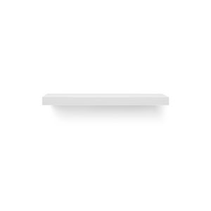 Wastafelblad Solid BASE SHELF SOLO 140x46cm wit d=71mm