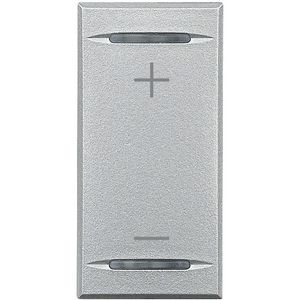 Wipschakelaar Dimmer grijs 1 module Axolute VVE=10