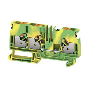 Aardklem PE PUSH IN groen/geel 6mm² 800V 2674930000 VVE=50
