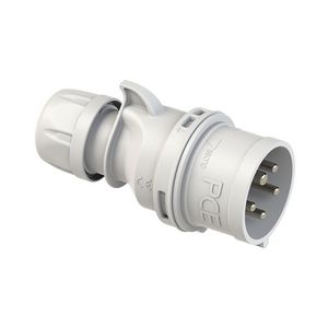 CEE-stekker / contactstop 16A 5p 50V 1h Overig grijs IP44 Shark VVE=10