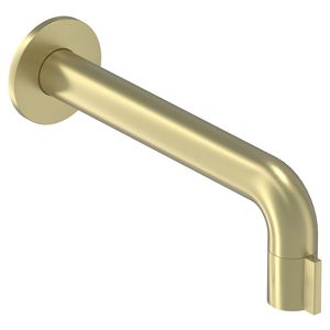 Fonteinkraan PACT wand 1/2"aansluiting inkortb. geborsteld mat goud