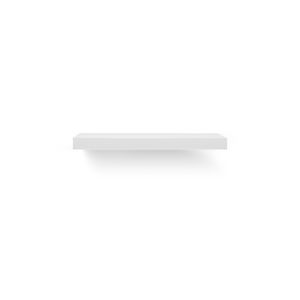 Wastafelblad Solid BASE SHELF SOLO 120x46cm wit d=71mm