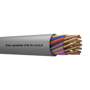 Rol a 100m. signaal kabel Dca gy# 20x0,8mm 2720