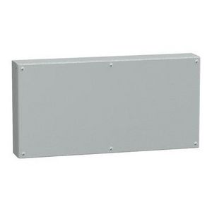 IndustriEle doos Volle deur 400x800x120mm IP66 IK10 Metaal -